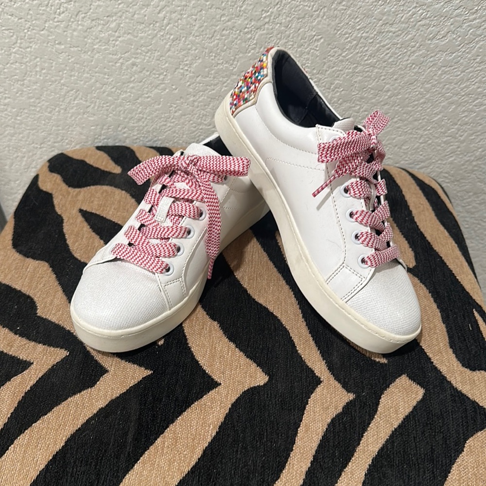 White Leather Circus by Sam Edelman Tennis Shoes